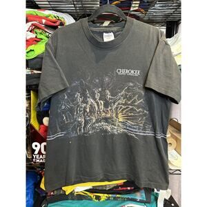 Vintage 1994 Cherokee Native American Shirt Size Large Made In USA